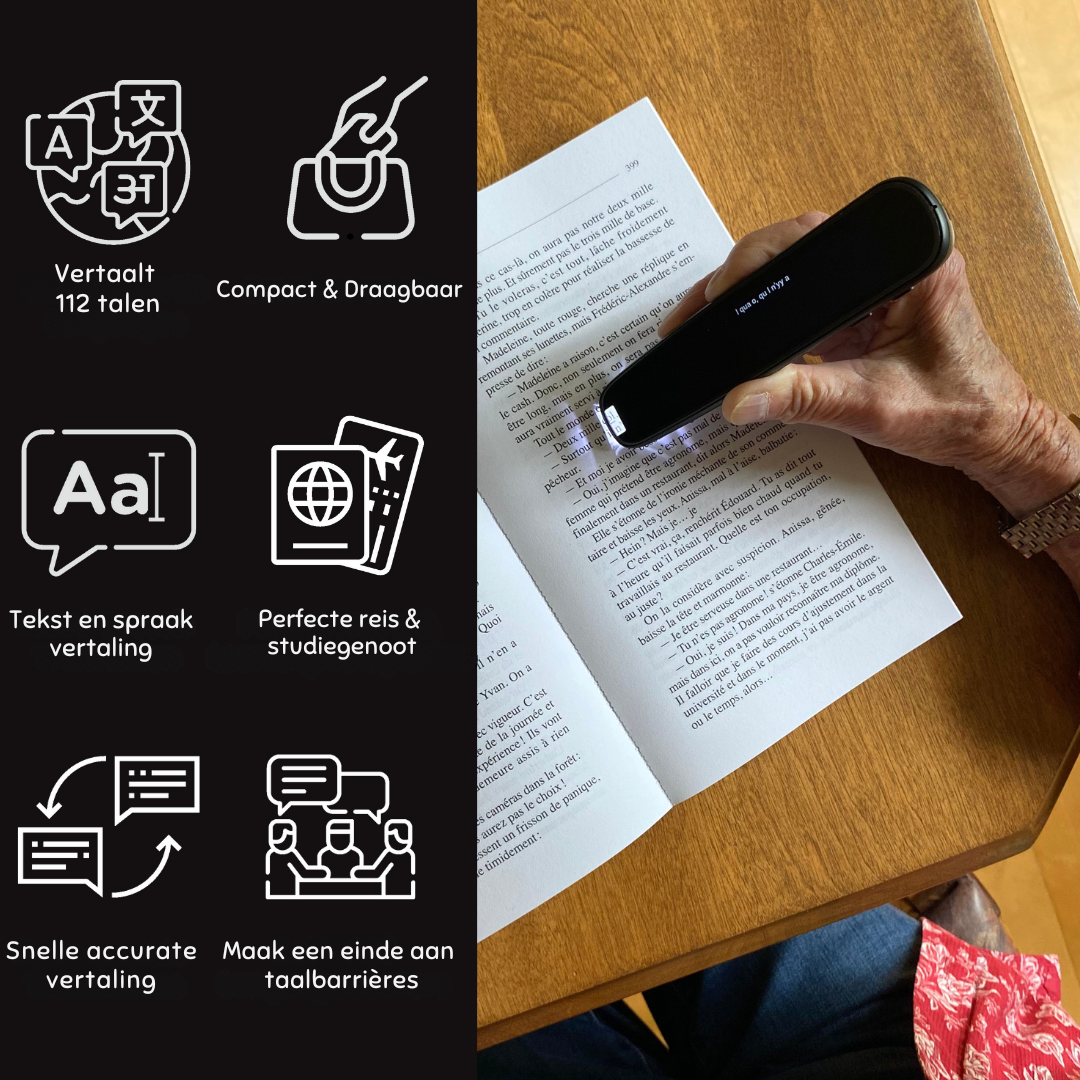 Clarity-Gear® AI Translator Pen 2.0